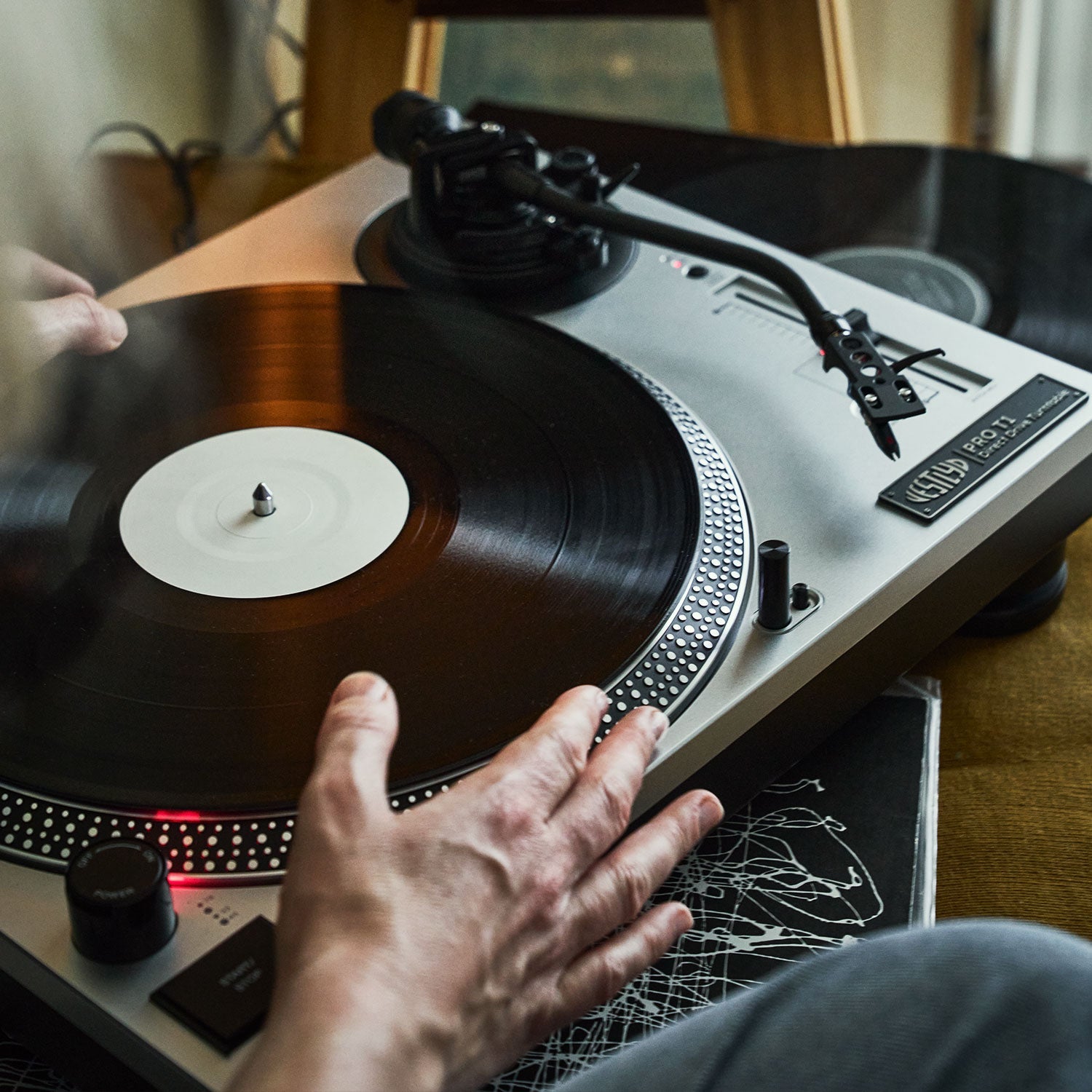 PRO T1: DJ Turntable | Direct-drive, Ortofon OM Pro S